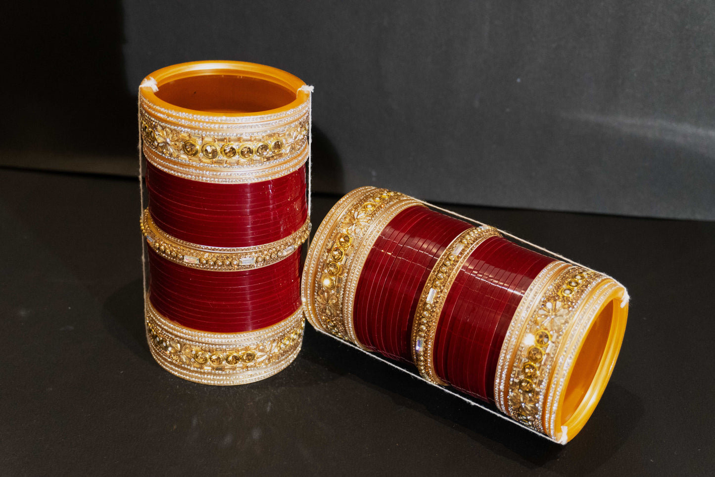 Maroon Majesty Bridal Chura