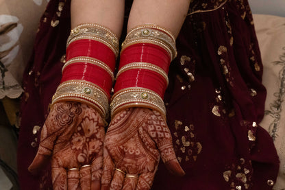 Rajwada Ruby Bridal Chura