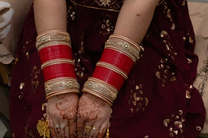 Rajwada Ruby Bridal Chura