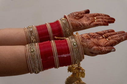 Rajwada Ruby Bridal Chura