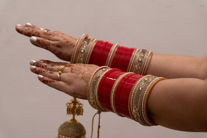 Rajwada Ruby Bridal Chura